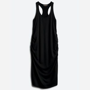 Obedin maternity racer back dress black XL